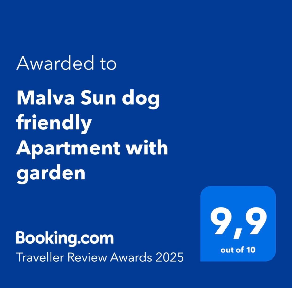 Malva Sun Dog Friendly Apartment With Garden 科沃布热格 外观 照片